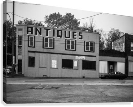 Antiques Canvas Print