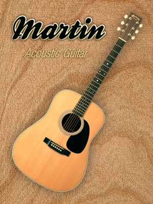 Wonderful Martin Acoustic Guitar 