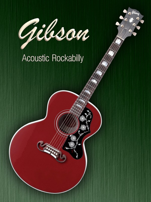Gibson Acoustic Rockabilly by shavit mason