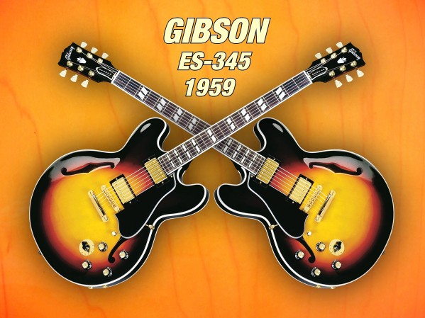 Double gibson-es-345  1959 by shavit mason