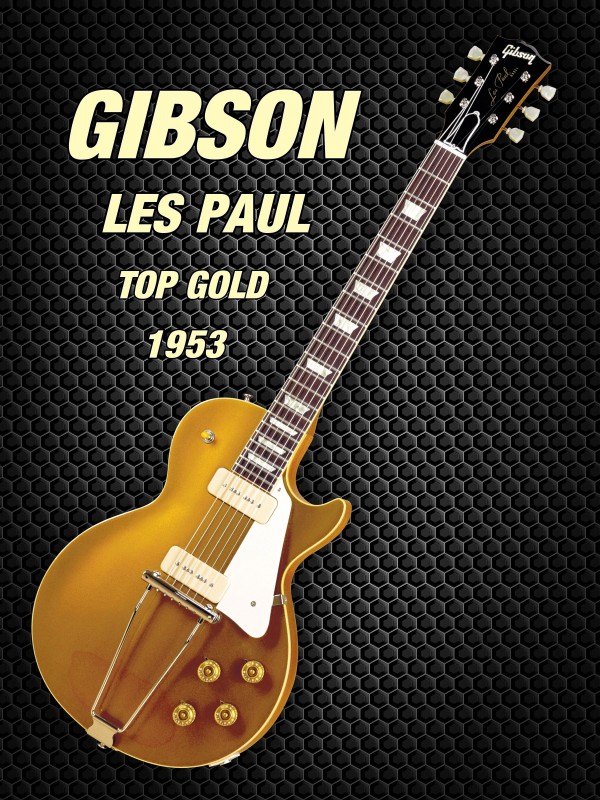 Gibson les paul top gold 1953  by shavit mason