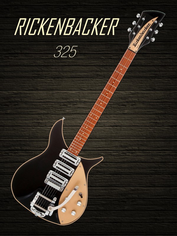 Rickenbacker 325 Print