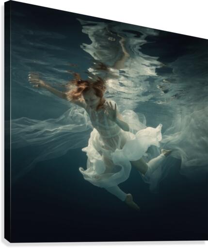 Blue azure Canvas Print