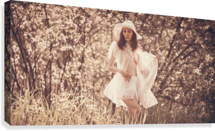 Spring etude Canvas Print