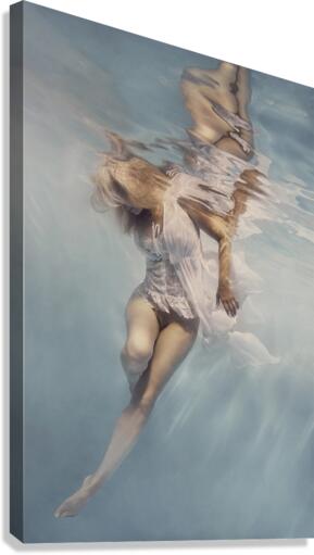 Bathe in the light Canvas Print