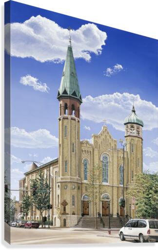 St Pats Canvas Print