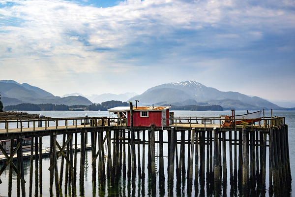 The Docks of Icy Strait by Kyle Whaley