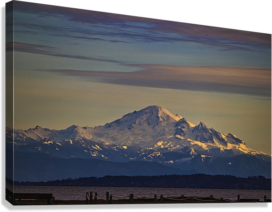 Centennial Peak Canvas Print