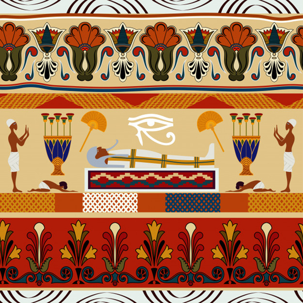 Seamless ethnic pattern Print