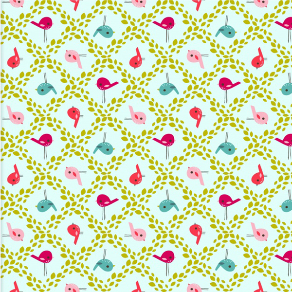 birds pattern background Print