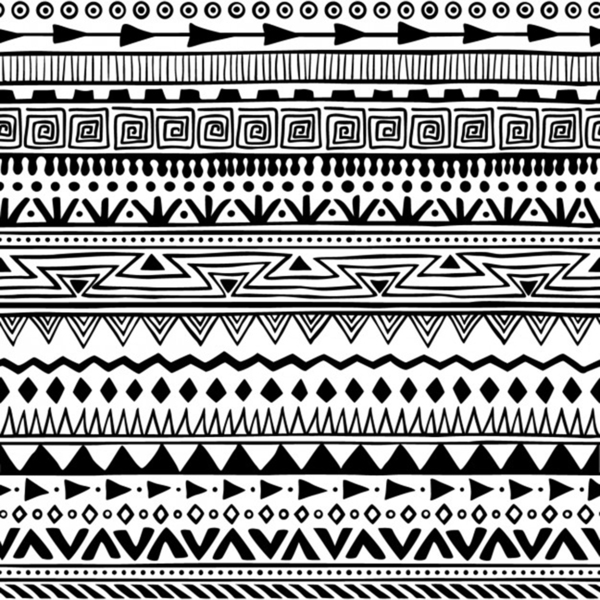 boho style pattern Print
