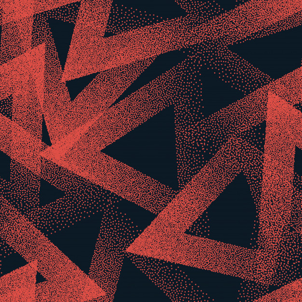 stippled seamless pattern abstract Print