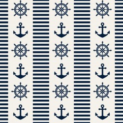 nautical seamless pattern vector illustration