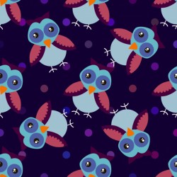owl pattern background