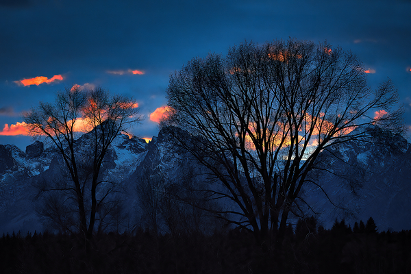 Sunset Grand Teton by ISABELLA SMEDLEY