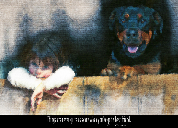 Friends-Motivational Print