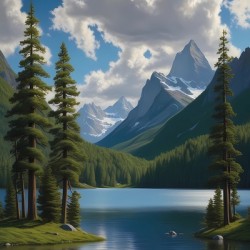 mountain lake