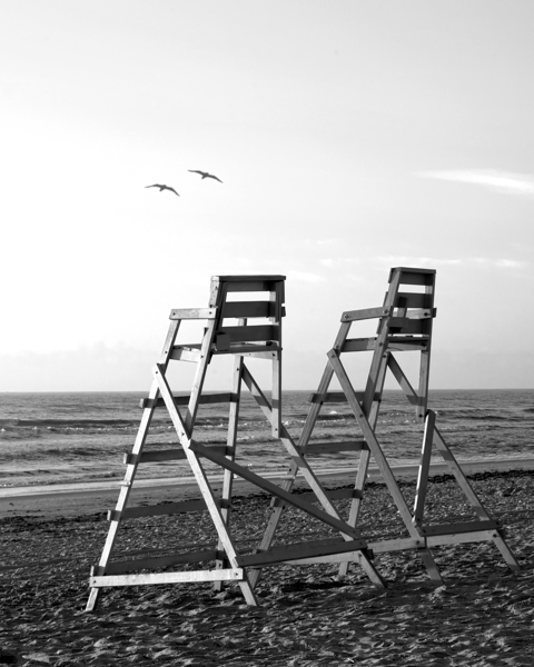 Lifeguard Chairs by Marc Ward Photography