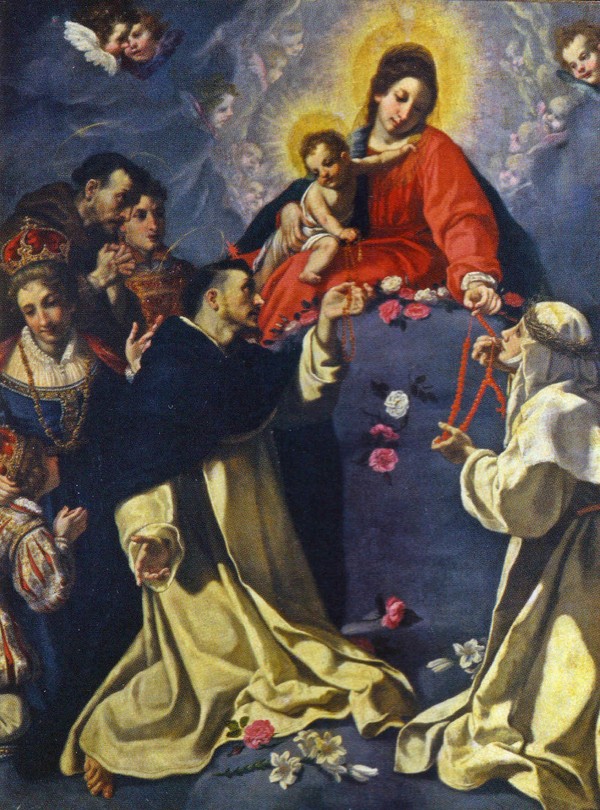 Madonna del Rosario Print