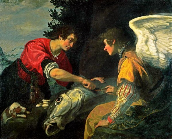 Tobias and the Archangel Raphael Print