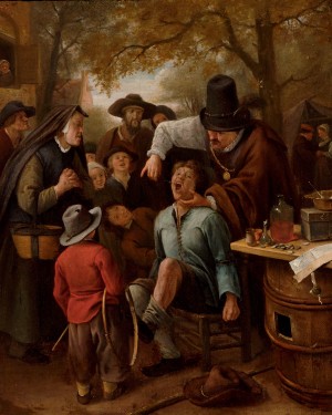 A tooth-puller Print