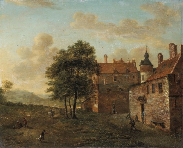 Outside town Print