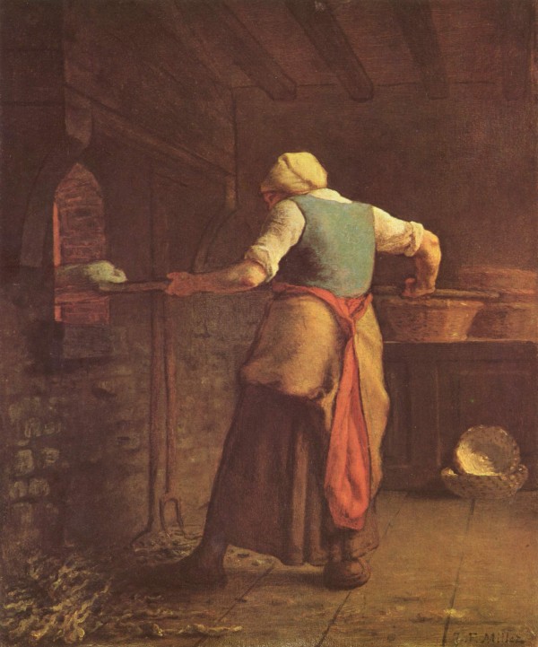 Making bread Print