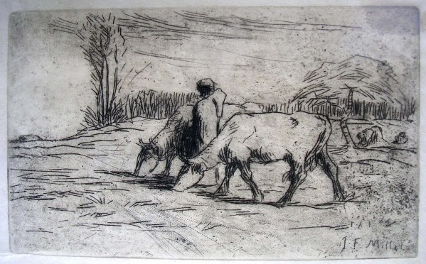 Small flock Print