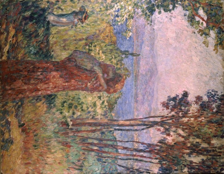 Promenade by Jean-Francois Raffaelli