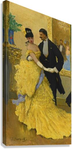 La danse Canvas Print