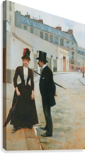 The Proposition by Jean Beraud Wall Art