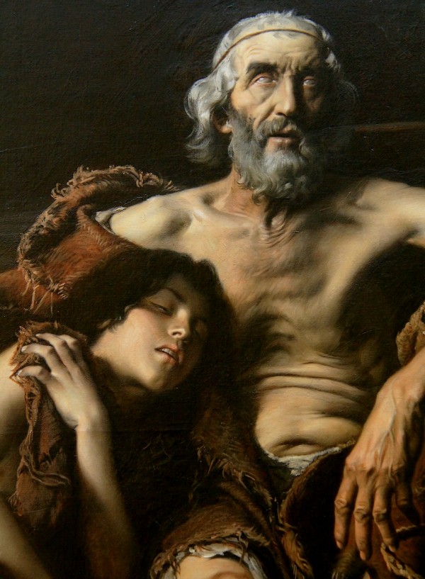 Homere mendiant, 1881 Print