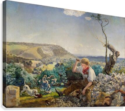 The Stonebreaker  Canvas Print