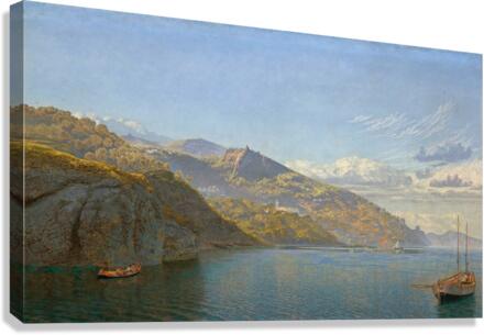 Massa, Bay of Naples, 1864  Impression sur toile