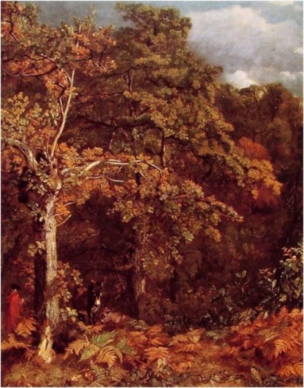 Wooded Landscape Print