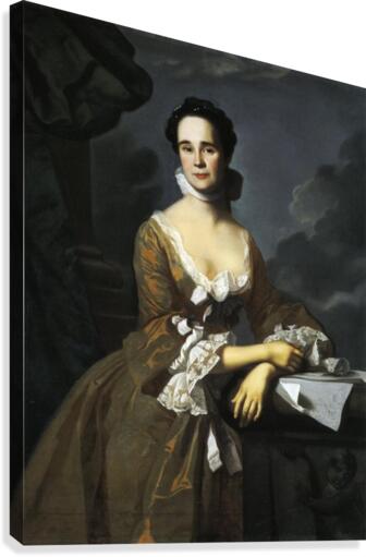 Mrs.Daniel Hubbard Canvas Print