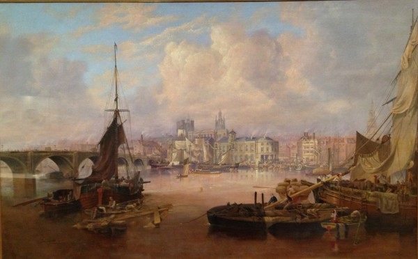 The Mayors Barge on The Tyne Print