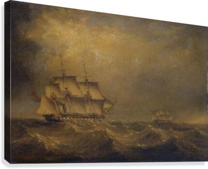 The Pursuit Canvas Print