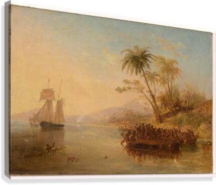 The Rescue Of William Doyly Canvas Print