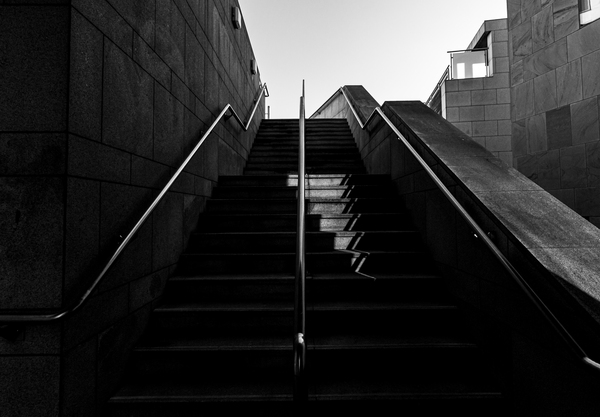 Shaded Steps Print