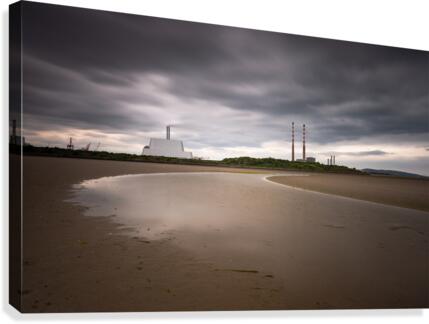 Poolbeg Chimneys Canvas Print