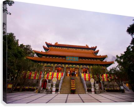 Temple  Canvas Print