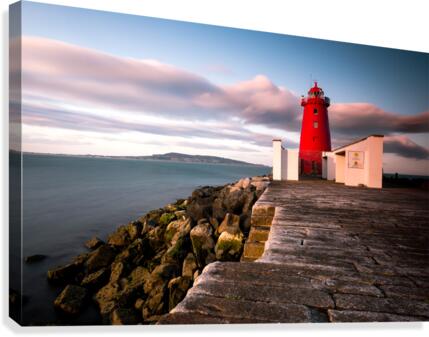 Poolbeg Lighthouse Dublin Canvas Print