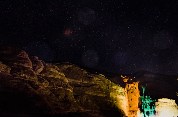 Starry Night - Al-Ula Monuments Saudi Arabia by Creative Chronicles