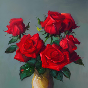 Flower garden Painting