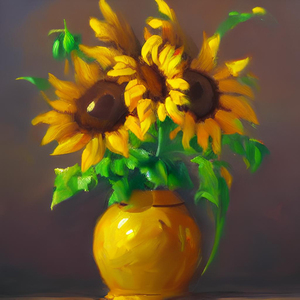 Flower garden Painting