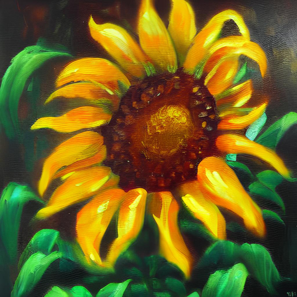 Flower garden Painting Print