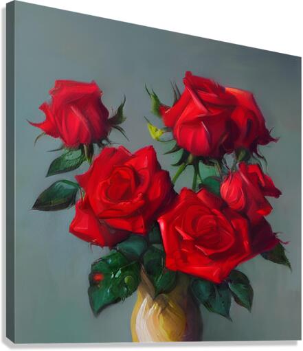 Flower garden Painting Canvas Print