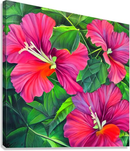 Flower garden Painting Canvas Print