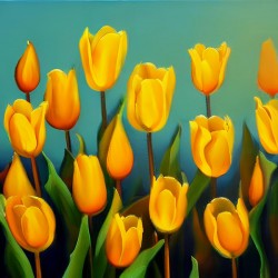 Flower garden Painting